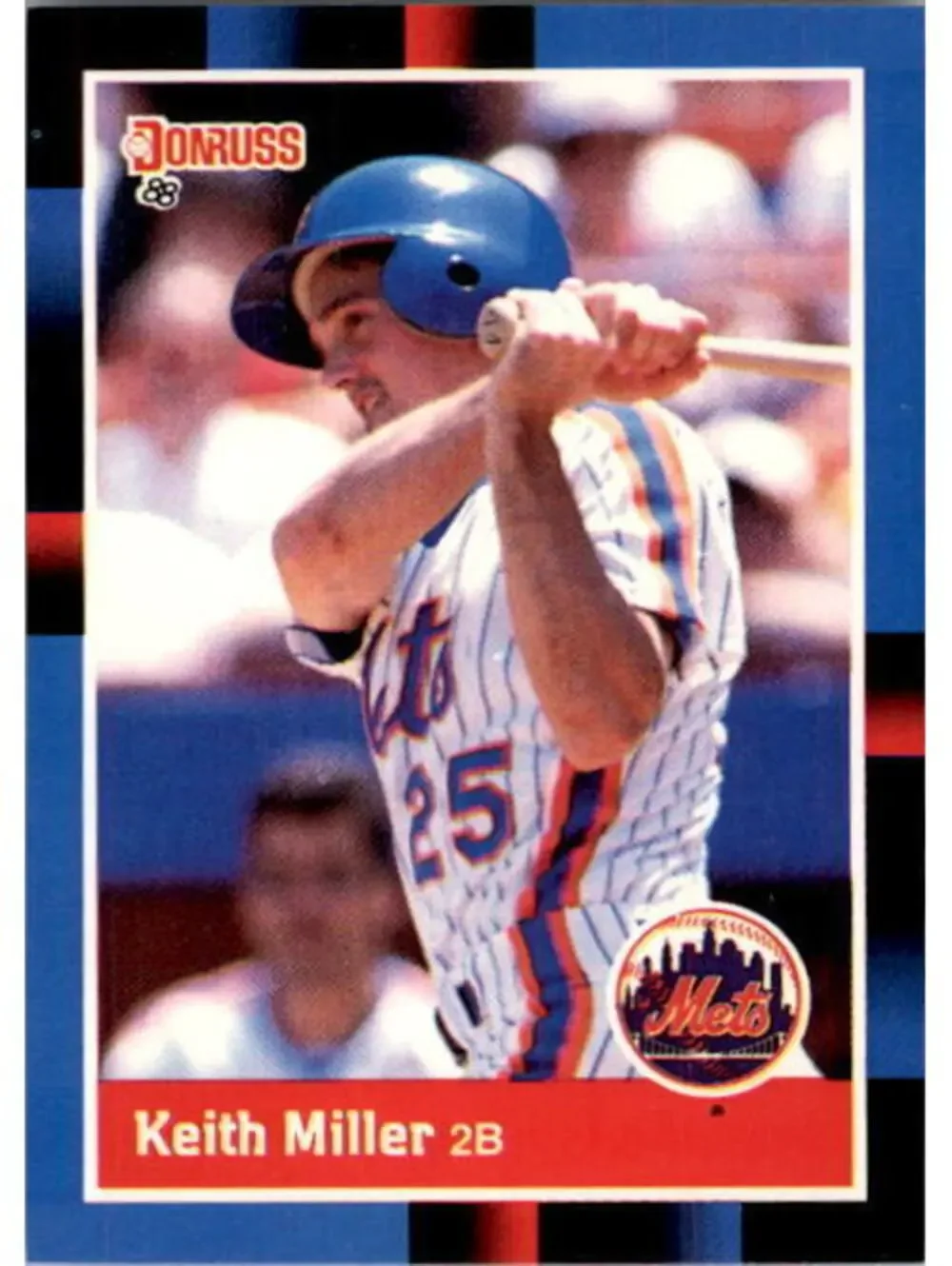 1988 Keith Miller Donruss Baseball Card #562